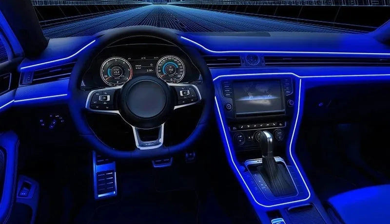 Bandes LED Intérieures AUTO-R – Éclairage d’Ambiance Voiture Bluetooth Plug & Play
