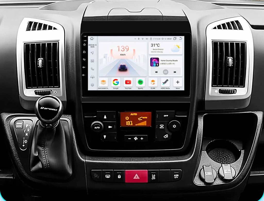 Citroën JUMPER 2018 : Écran Autoradio CarPlay sans Fil – Compatibilité iPhone & Android
