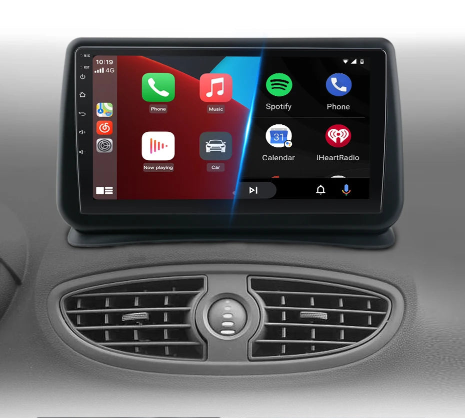 Renault CLIO 3 : Écran Autoradio CarPlay sans Fil – Compatibilité iPhone & Android