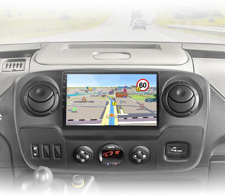 Renault MASTER : Écran Autoradio CarPlay sans Fil – Compatibilité iPhone & Android